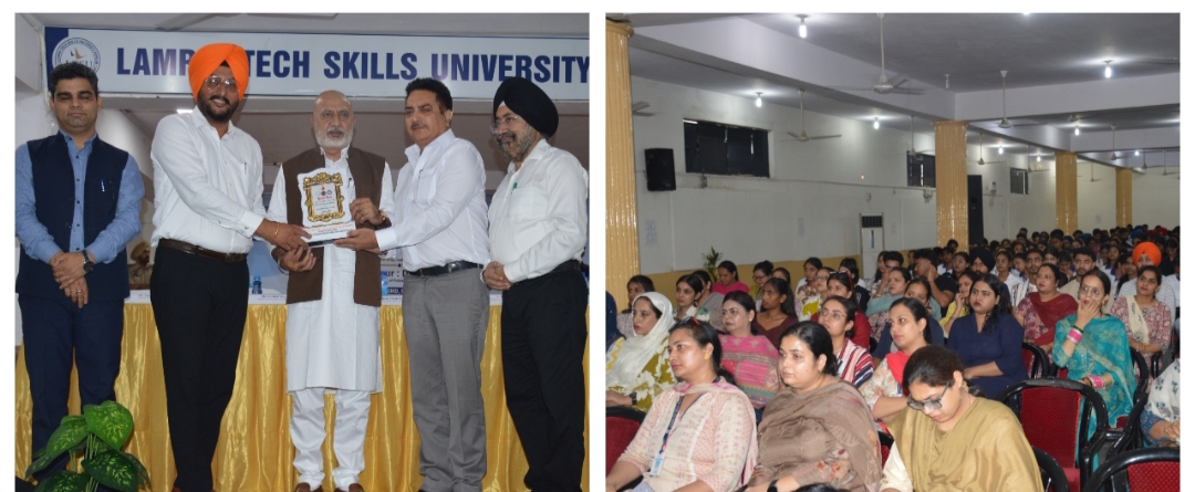 Anti-Drug Awareness Programme organized at Lamrin Tech Skills University Punjab.